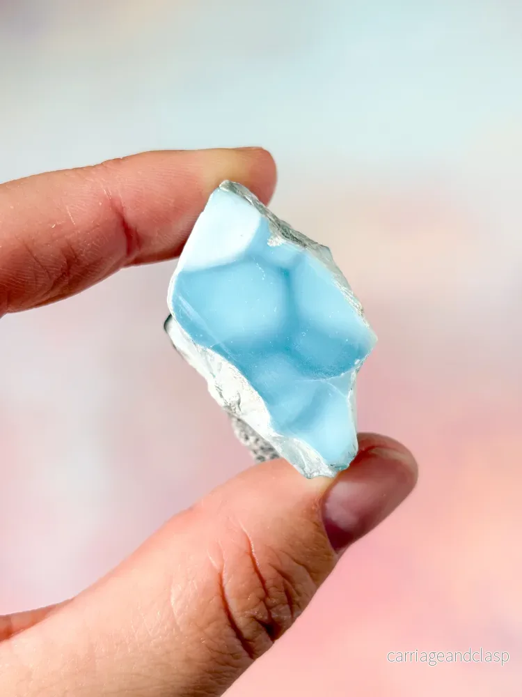 Larimar Rå Polerad (Nr. 50) Exklusiv Kvalitet Larimar Rå Polerad (Nr. 50) Exklusiv Kvalitet