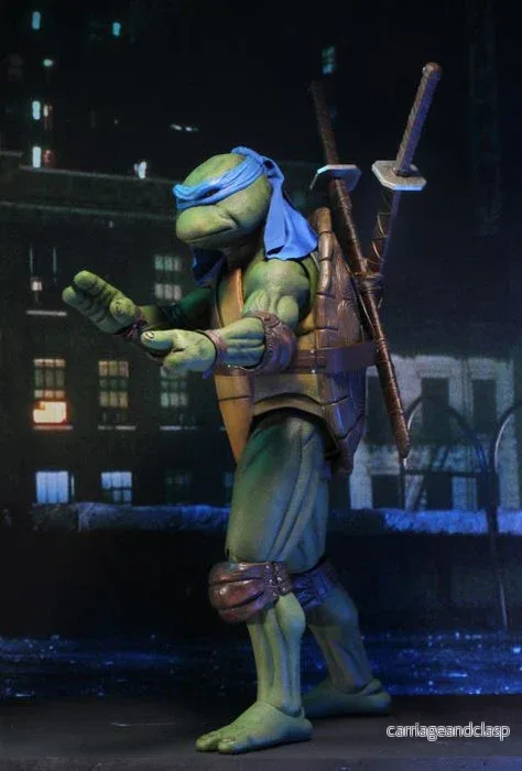 Teenage Mutant Ninja Turtles (1990 Movie) – Leonardo - NECA - Bild 3