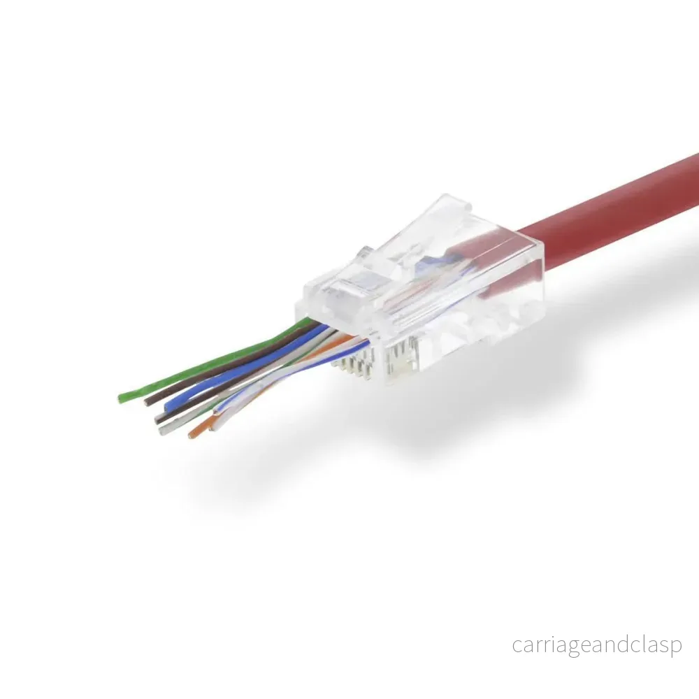Nedis RJ45-kontakt CAT5 UTP genomgång Solid 10 stycken (styva kärnor) - Bild 3