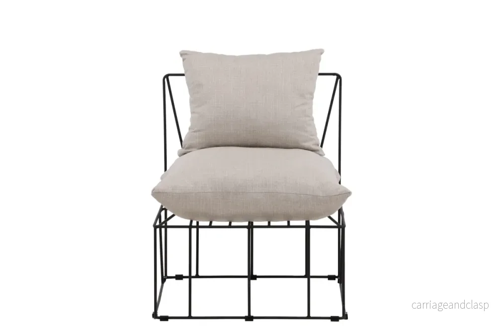 Livonia Loungefåtölj Beige - Bild 2