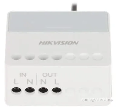 Hikvision DS-PM1-O1H-WE Trådlös väggbrytare 230v - Bild 2