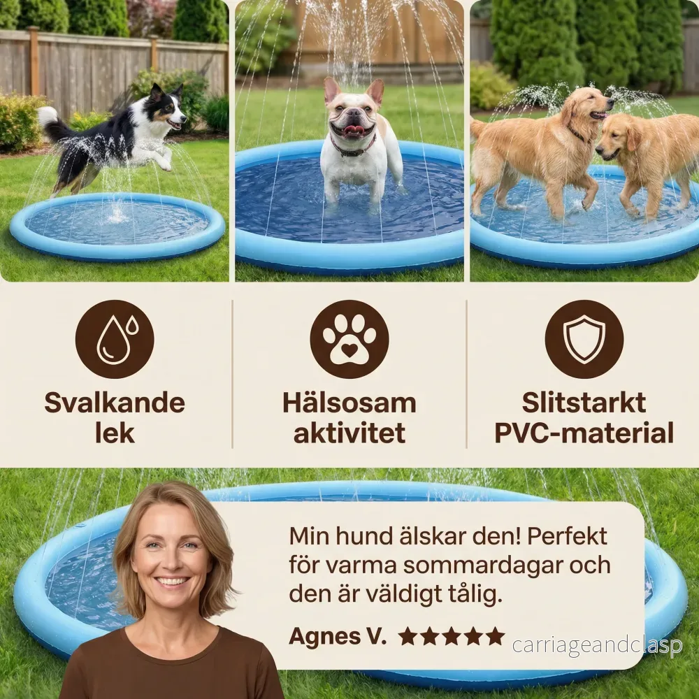 Hundfontän – Sommarleksak - Bild 3