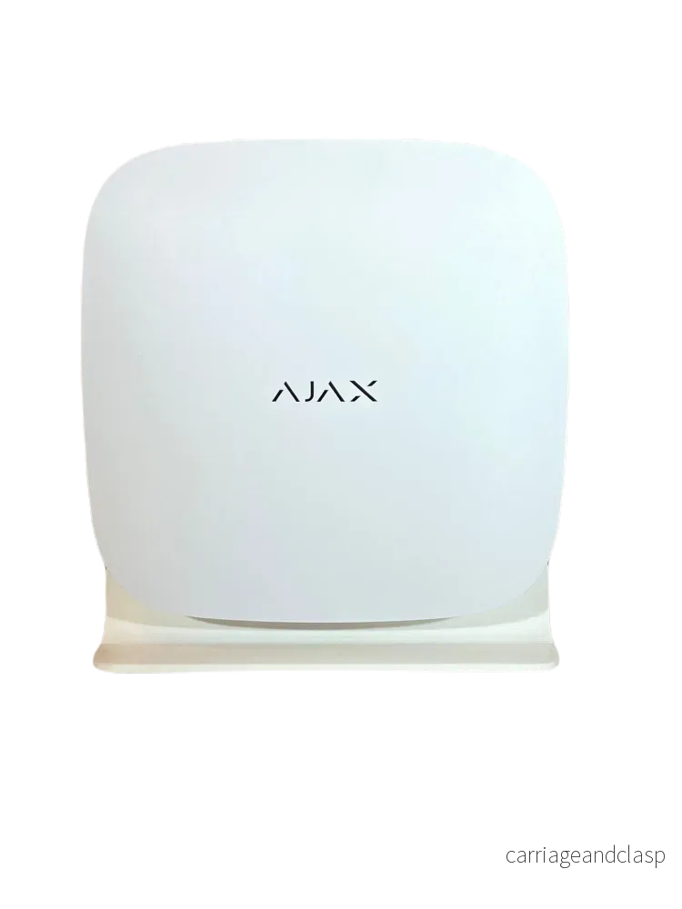 Alarm SystemExpert.co.uk Ajax Hub stativ vit