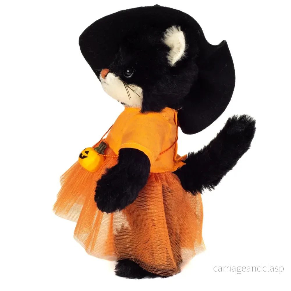 Hermann Teddy - Halloween Katt Harriet (Collector's Bears Deluxe Samlarobjekt begränsad upplaga) - Bild 2