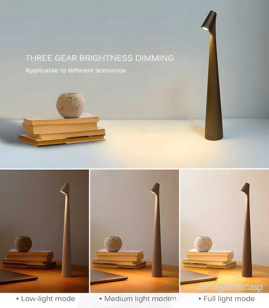 LunaSlim – Elegant Trådlamp med Justerbar Belysning Veska - Bild 3