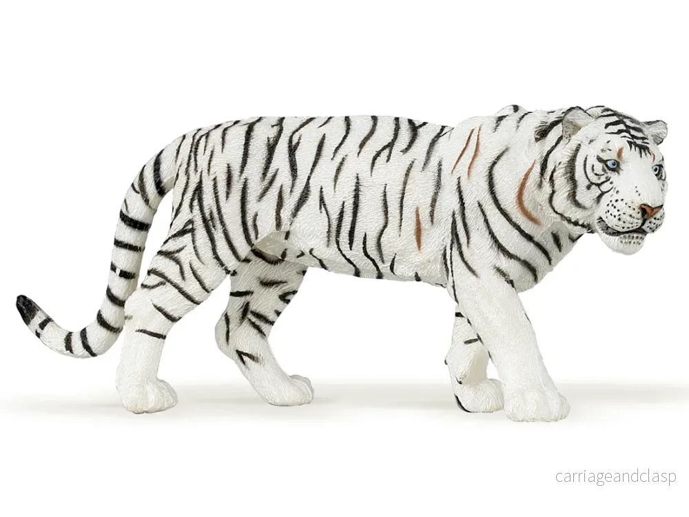 Papo - Tiger vit gående