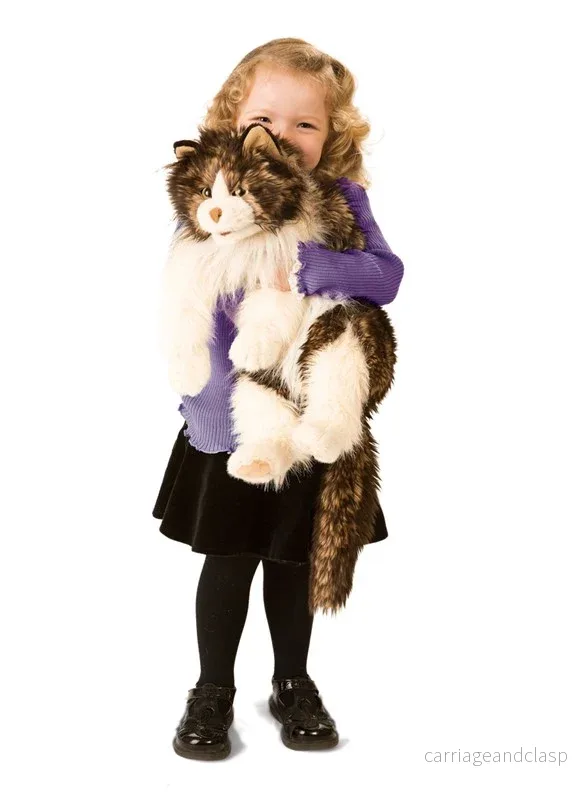Folkmanis® Puppets – Ragdoll Katt Handdocka - Bild 3