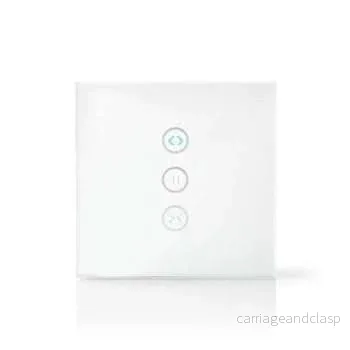 Nedis Wi-Fi smart väggströmbrytare | Styrning av gardiner, fönsterluckor och solskydd