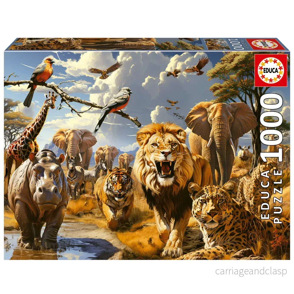 Educa® – 1000 Wild Animals Educa® – 1000 Wild Animals