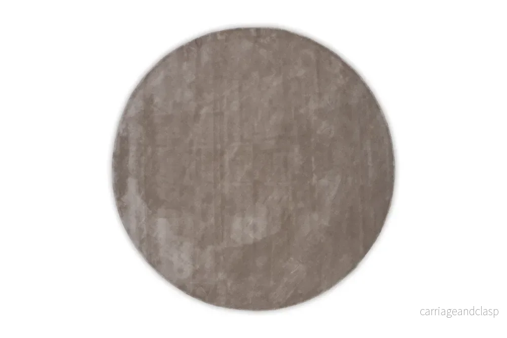 Indra Rund Matta Beige - Bild 2