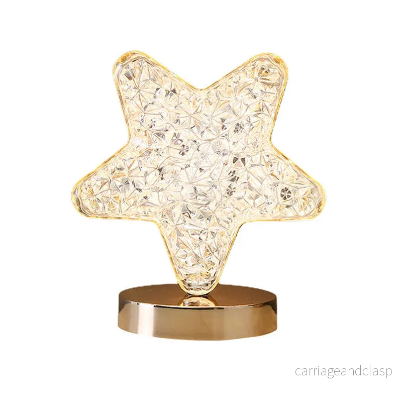 Star Moon Metal Table Lamp | Veska