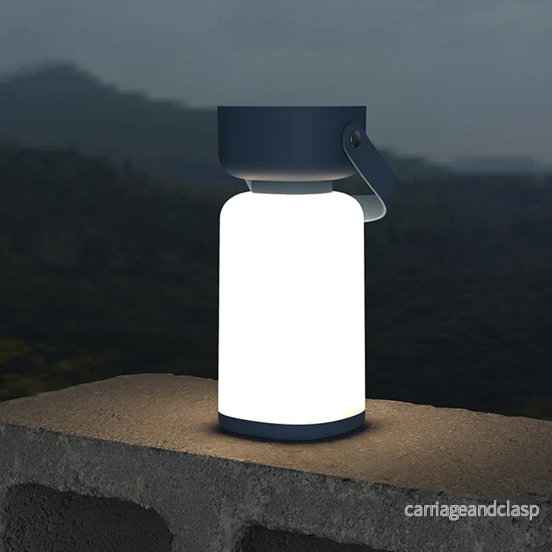 Veska | Amanti Vattentät bärbar LED bordslampa Modern cylindrisk design - Bild 3