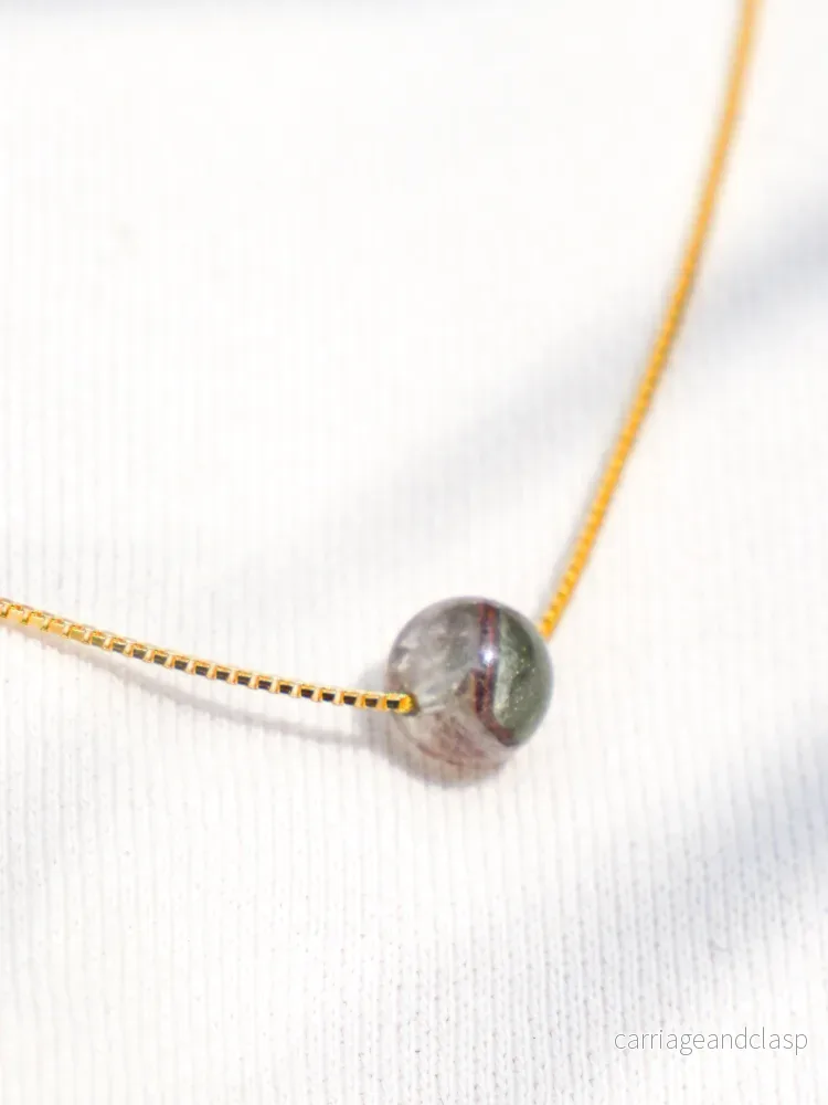 Akvamarin – Petite Heart – Guld Akvamarin – Petite Heart – Guld