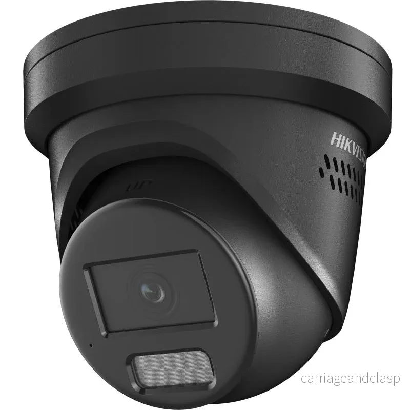 Hikvision DS-2CD2387G2H-LISU/SL Svart 8MP ColorVu Hybrid Turret Flash/Siren - Bild 2