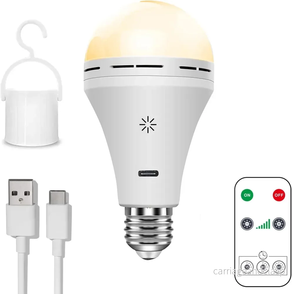 FlexiLight Uppladdningsbar LED Bordslampa – Trådlös, Dämpbar & Bärbar Inomhus Utomhusbelysning | Veska - Bild 3