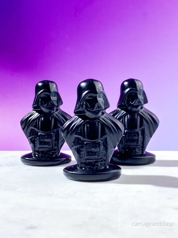 Obsidian Darth Vader-byst Obsidian Darth Vader-byst