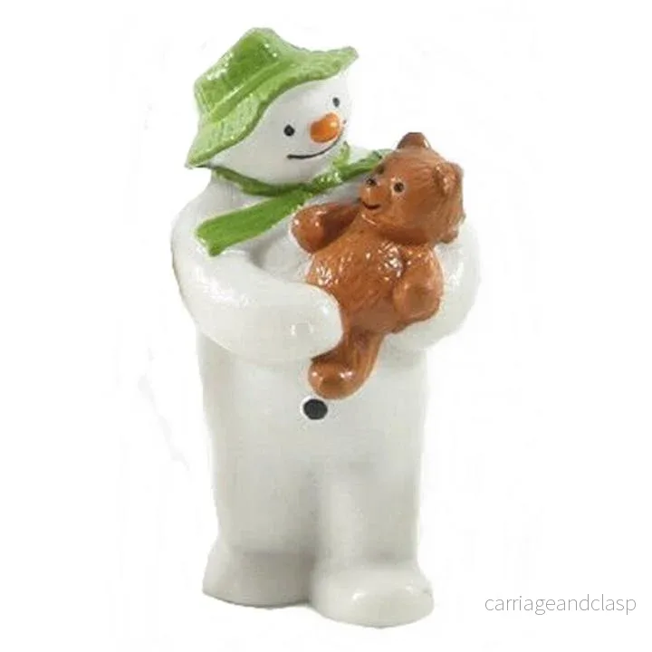 Bullyland - The Snowman - Snögubbe med nalle
