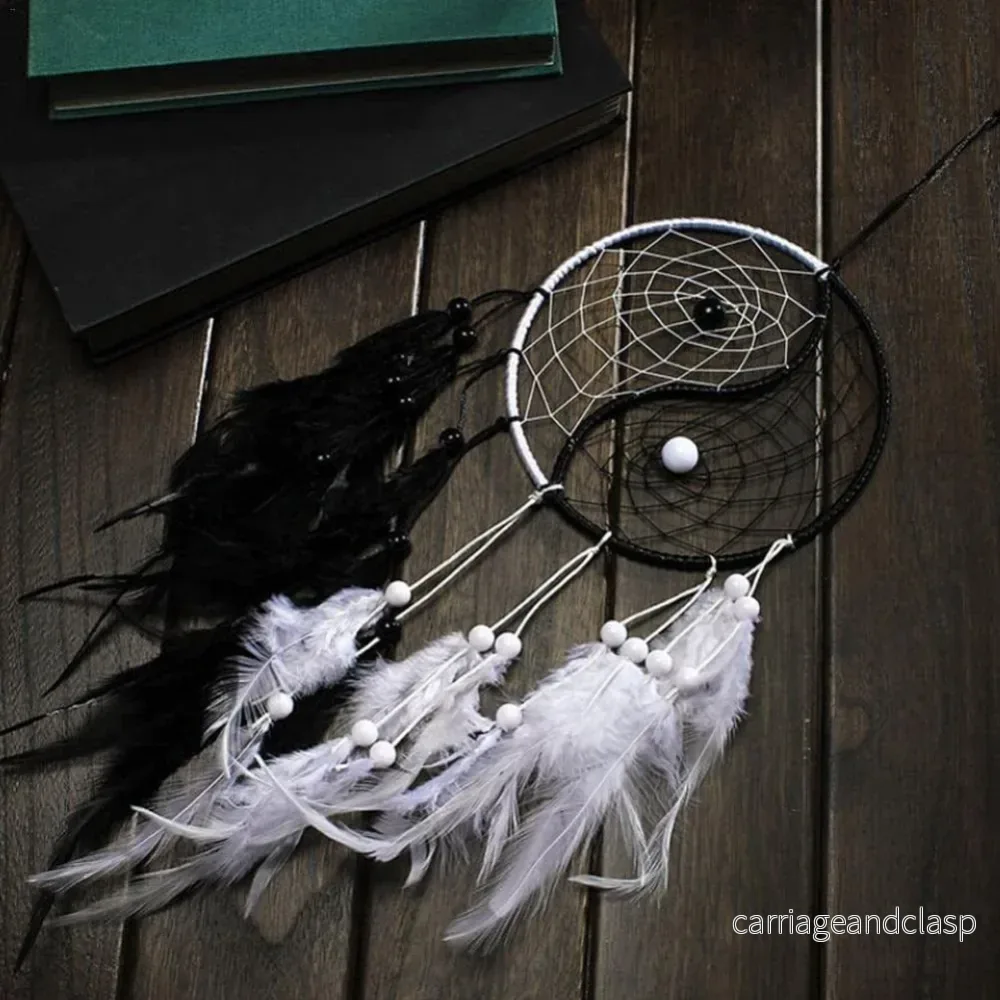 Yin och Yang Dreamcatcher | Veska - Bild 3