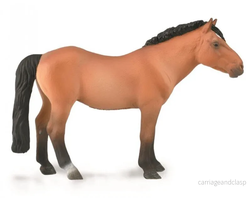 CollectA - Mongolisk ponny hingst - ljusbrun