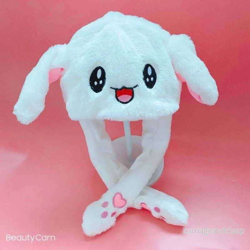 Kawaii Kaninmössa med Viftande Öron – Söt Accessoar för Cosplay och Vardag