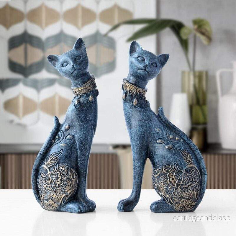 Resin Katt Figurer | Veska