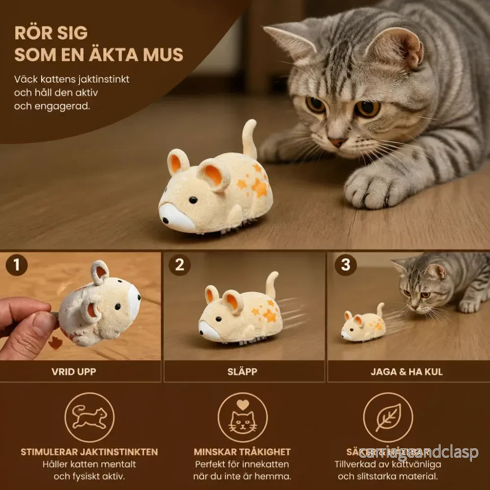 Aktiv hamsterleksak för katter inomhus - Bild 3