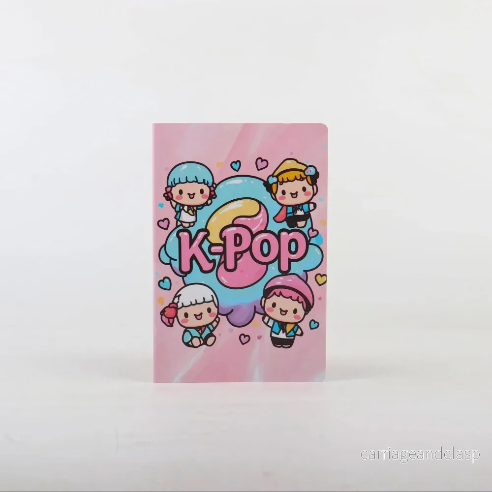Kawaii K-pop Anteckningsbok – Perfekt för Skisser & Dagbok Kawaii K-pop Anteckningsbok – Perfekt för Skisser & Dagbok