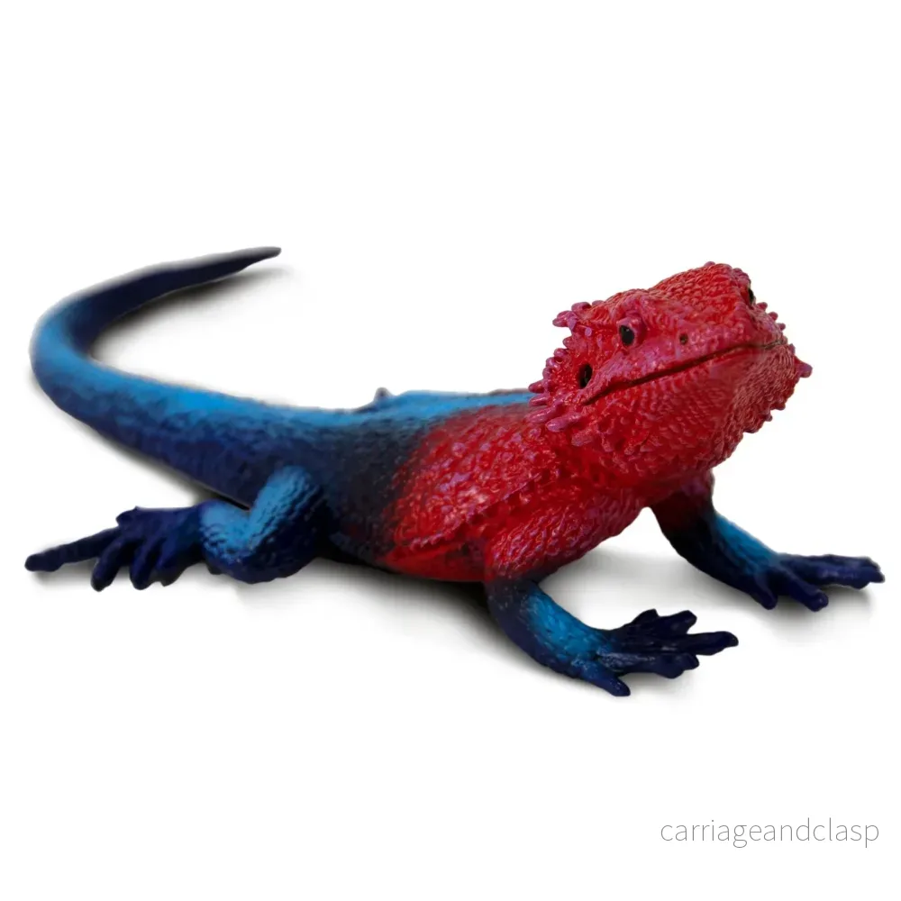 Safari Ltd - Rödhuvuad agam (Agama mwanzae)