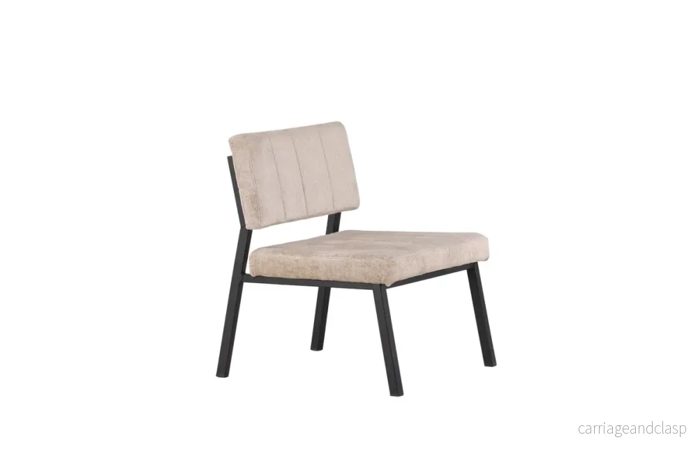 Monett Loungefåtölj Beige - Bild 3