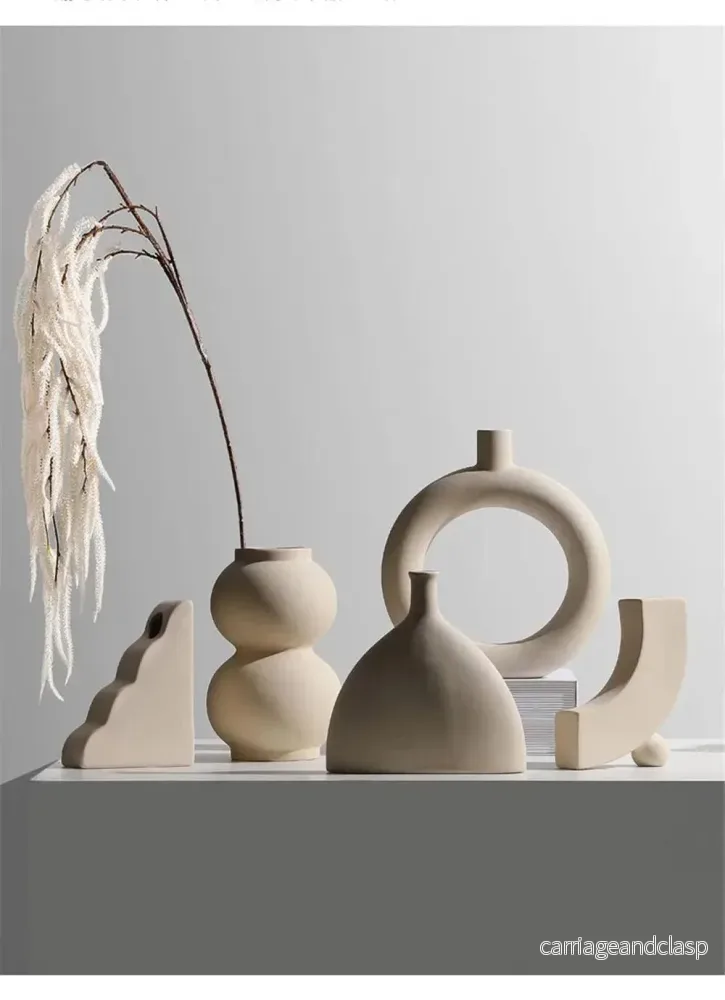 Elegant keramikvas i minimalistisk design | Veska - Bild 3