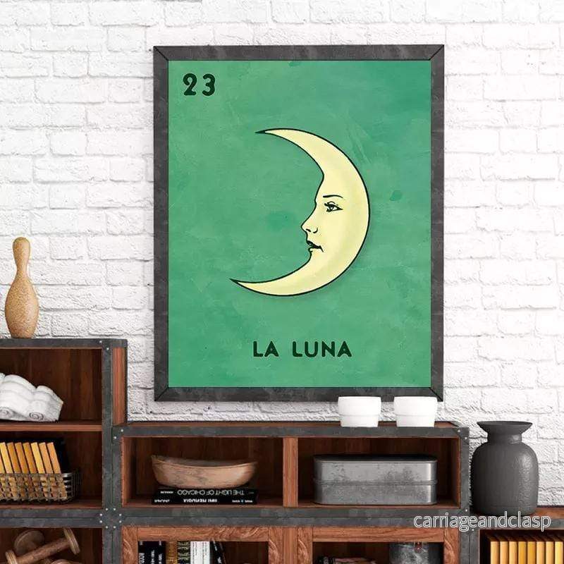 La Luna Canvas Väggkonst | Veska - Bild 3