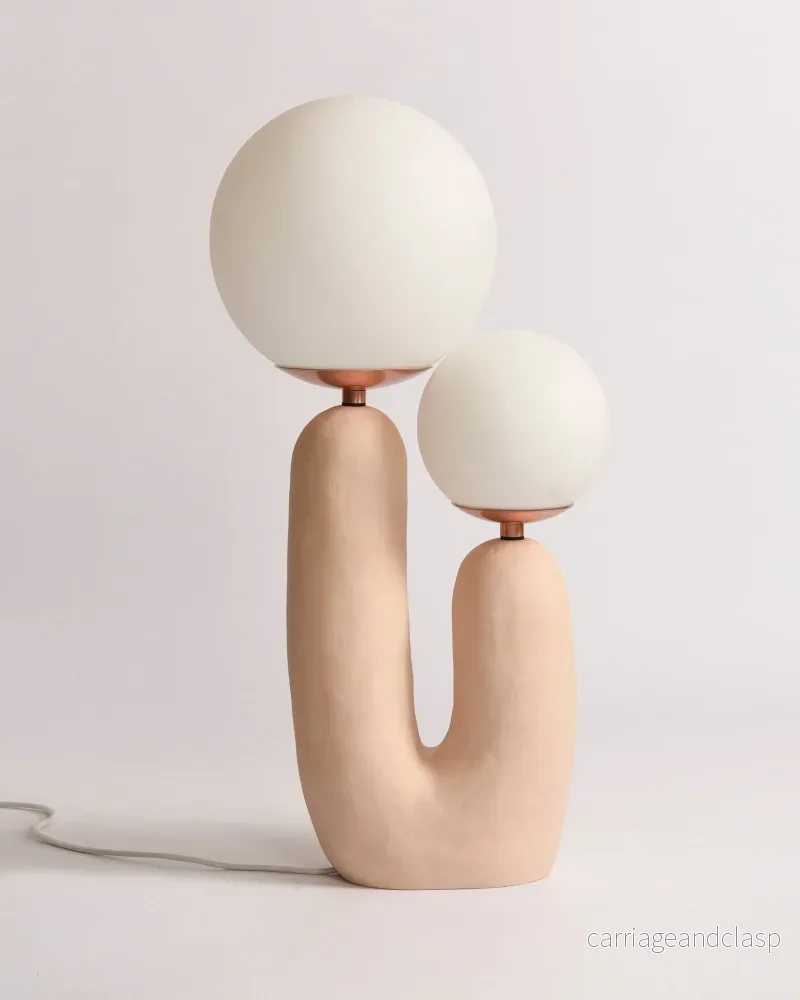 Samtida stil bordslampa med naturlig accent | Veska - Bild 3