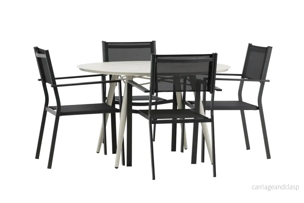 Lina & Copacabana Matgrupp Beige/Svart - Bild 2