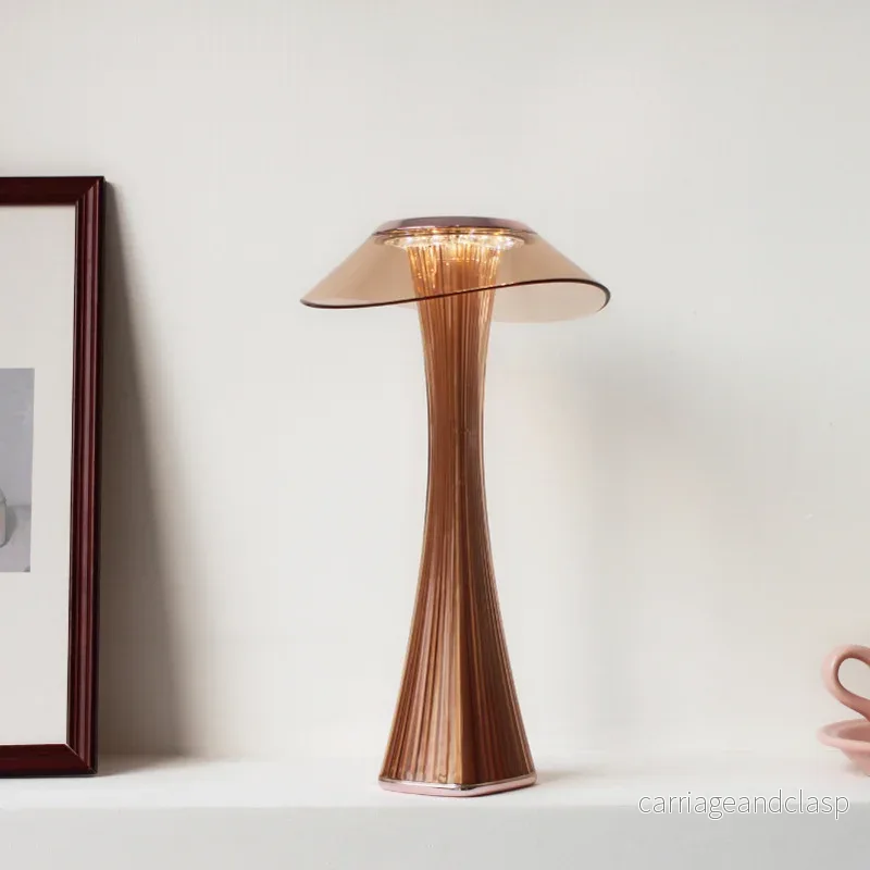 Dimbara LED Bordslampa – Modern Nattduksbordslampa med Touchkontroll, Elegant Belysning för Sovrum & Vardagsrum | Veska - Bild 3