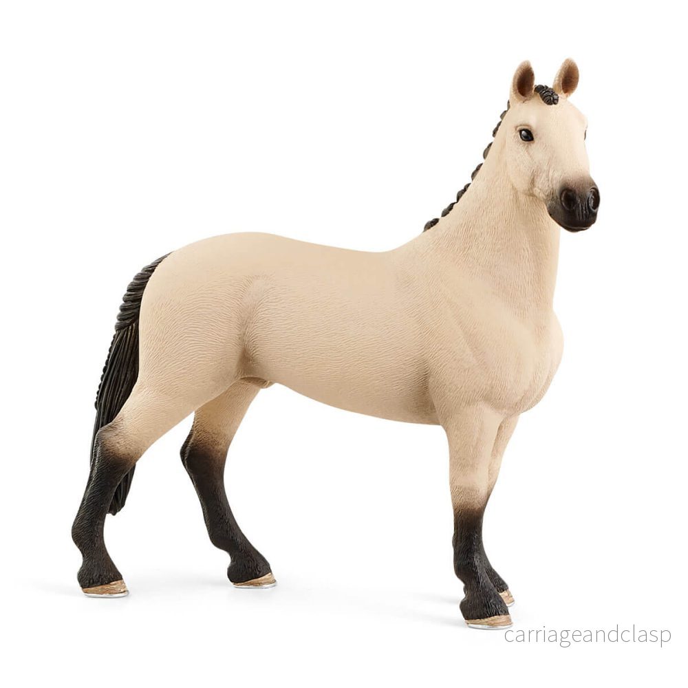 Schleich - Hannoveranare valack, Red Dun