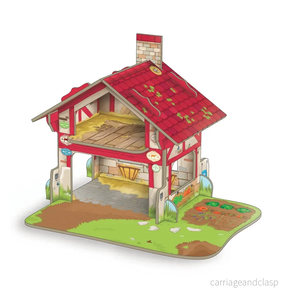 Papo - Mini Bondgård