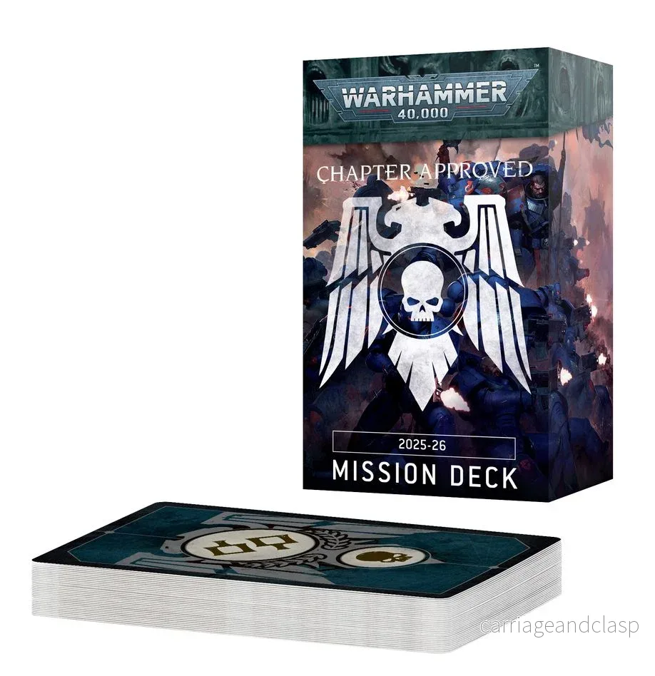 Warhammer: 40,000 - Chapter Approved 2025-26: Mission Deck