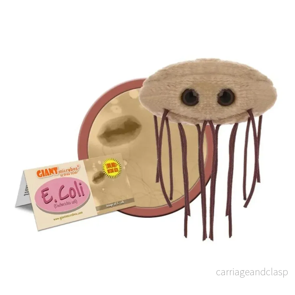 GIANTmicrobes - E. coli (Kolibakterie) Plysch