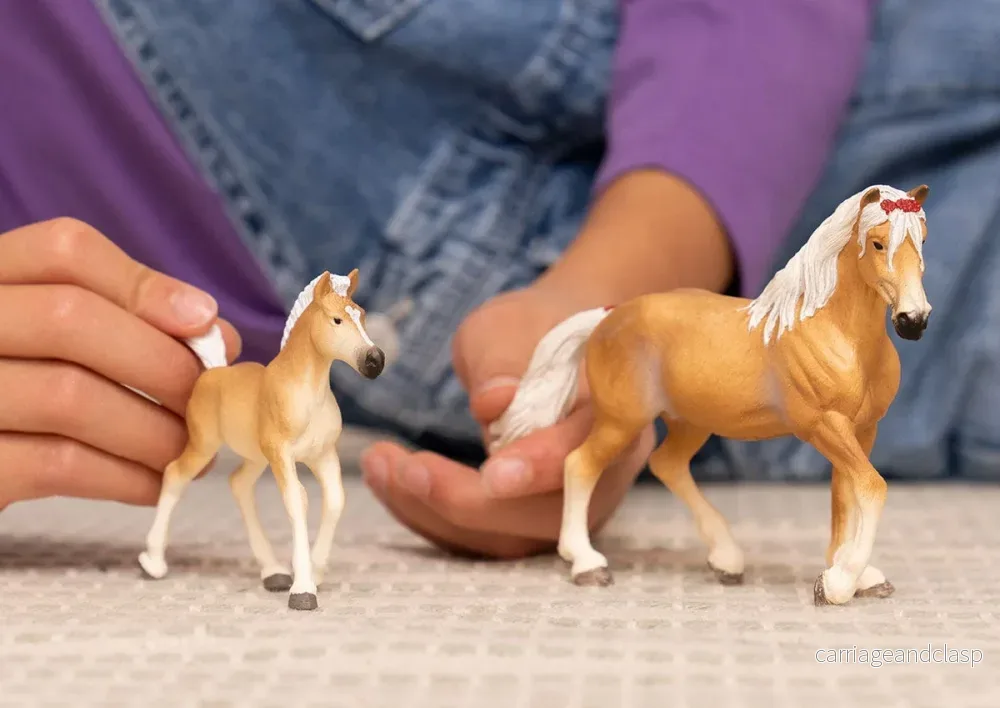 Schleich - Haflinger sto - Bild 3