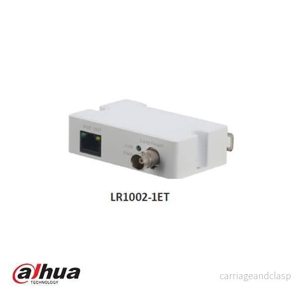 Dahua LR1002-1ET Enkelports sändare för Ethernet över koaxialkabel med lång räckvidd