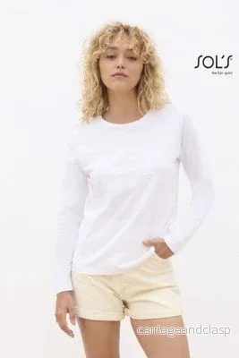 T-shirt – Dam långärmad med rund hals Monarch Women T-shirt – Dam långärmad med rund hals Monarch Women