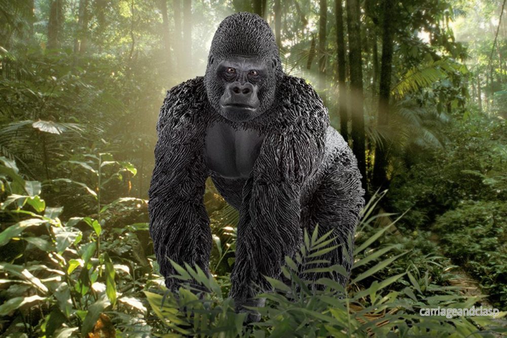 Schleich - Gorilla, hane - Bild 2