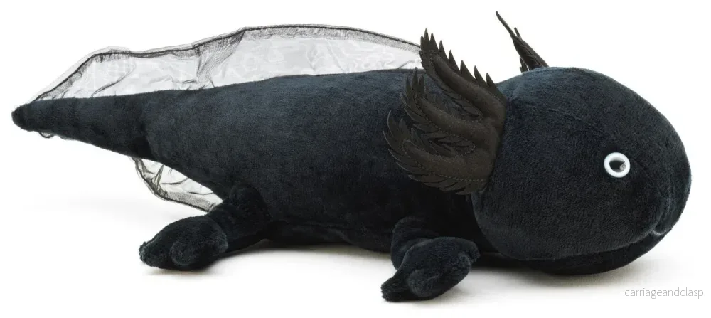 Uni Toys - Axolotl (svart) Gosedjur - Bild 3