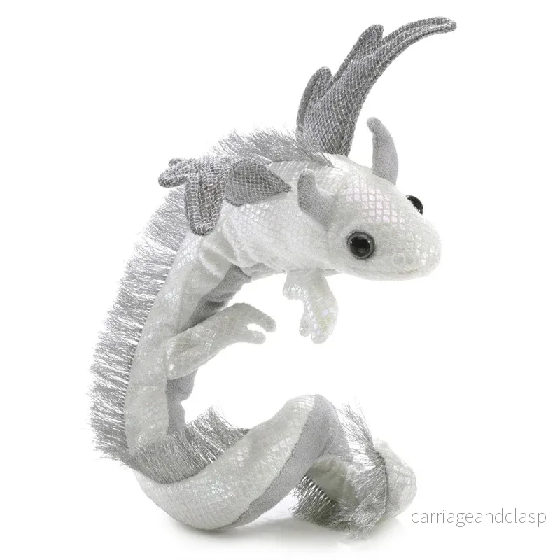 FolkmanisÂź Puppets - Dragon Wristlet, Pearl