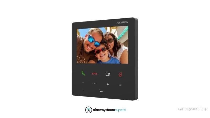 Hikvision DS-KH6110-WE1 Inomhusstation med 4,3-tums skärm PoE/12v WiFi - Bild 2