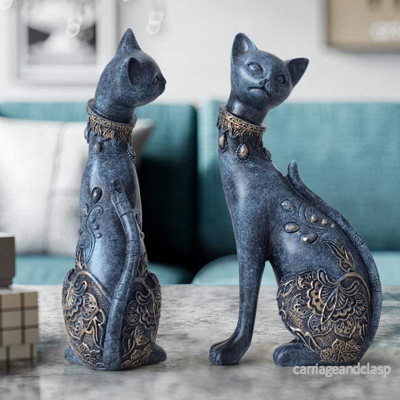 Resin Katt Figurer | Veska - Bild 2