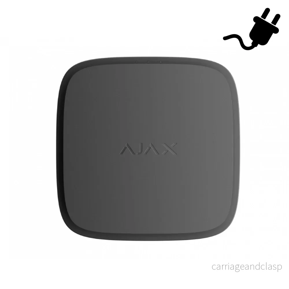 Ajax Systems FireProtect 2 AC (värme) nät svart Ajax Systems FireProtect 2 AC (värme) nät svart