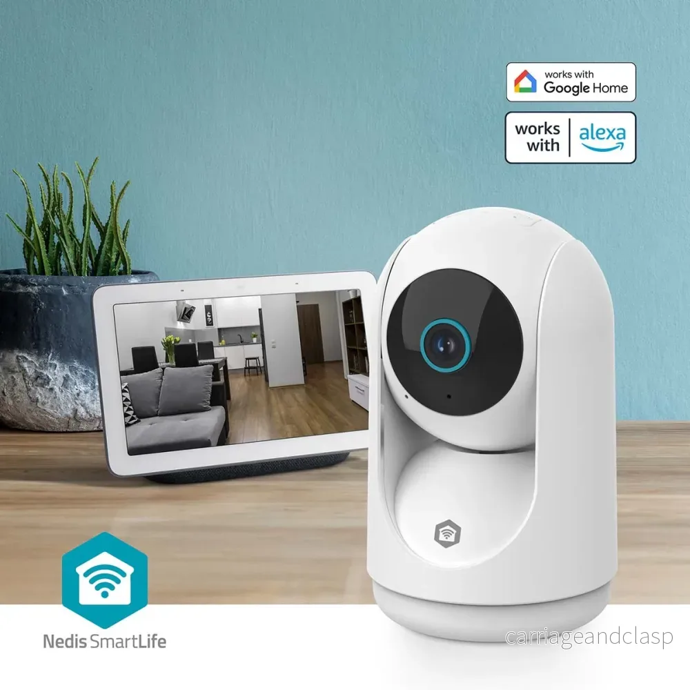 Nedis Wi-Fi Smart IP-kamera HD Pan Tilt-funktion - Bild 3