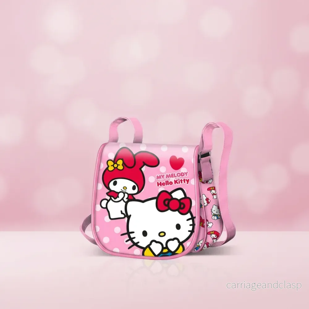 Sanrio Hello Kitty & My Melody – Kawaii Axelväska Sanrio Hello Kitty & My Melody – Kawaii Axelväska
