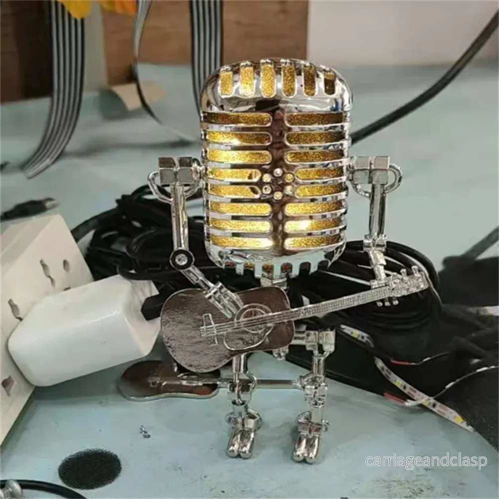 Bordslampa Industriell Metall Robot Skrivbordslampa | Veska - Bild 2